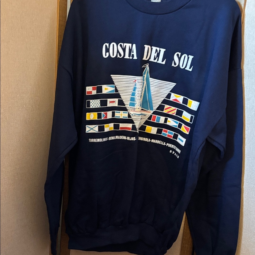 Costa del sol Navy Sweatshirt XL